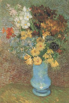 Vincent Van Gogh Vase wtih Daisies and Anemones (nn04) oil painting picture